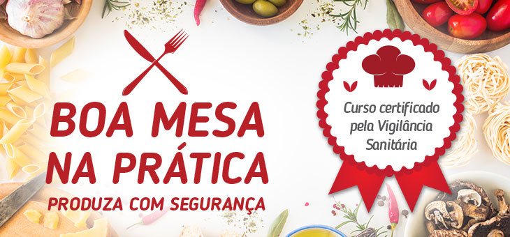 Participe do curso “Aperfeiçoamento e segurança alimentar para o seu negócio”