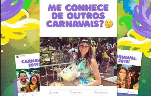 O Carnaval está chegando e para entrar no clima de alegria e descontração convidamos você para participar de uma brincadeira divertida!