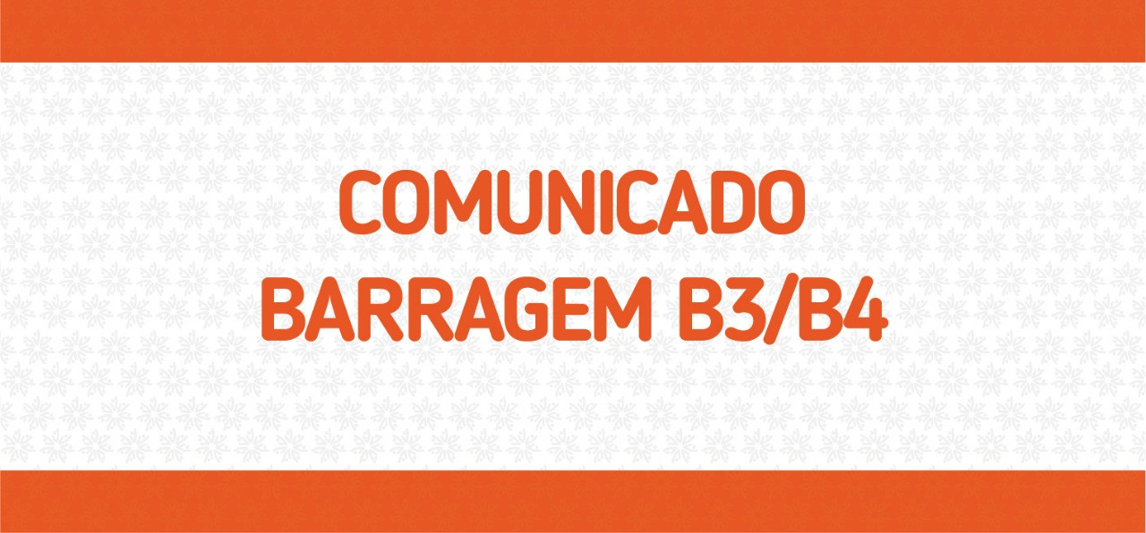 Qualquer nova informação, divulgaremos em nossos canais