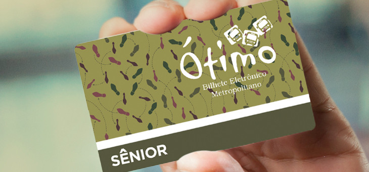 Cartão é destinado às pessoas com mais de 65 anos
