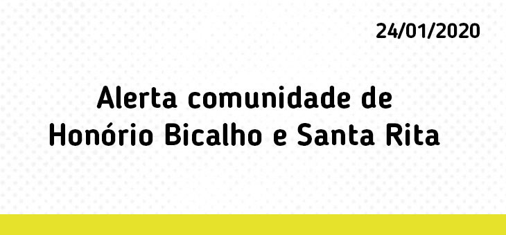 Acompanhe os comunicados da defesa civil