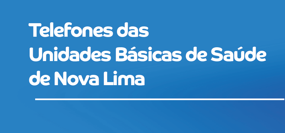 Telefones estão disponíveis para a população