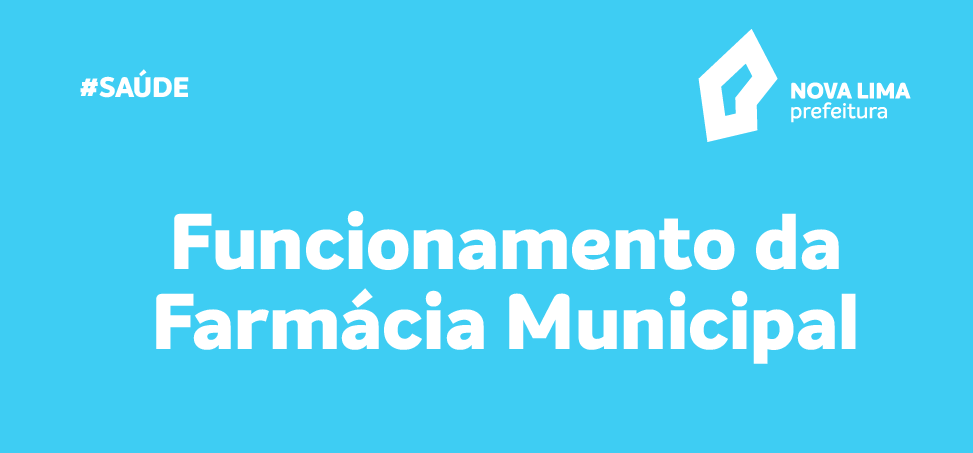 Confira os horários de funcionamento da farmácia municipal