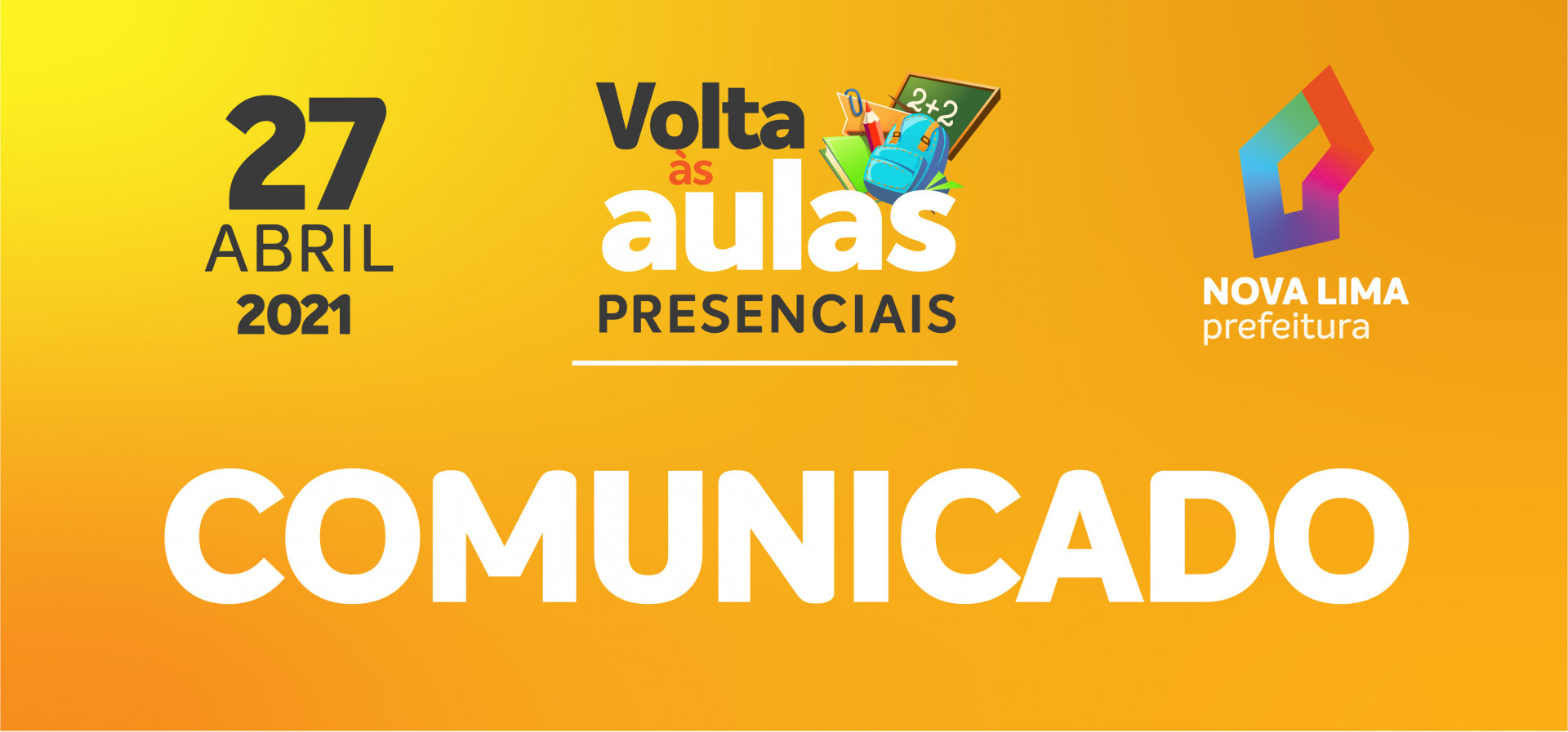 Definição da data foi discutida em conjunto com o Comitê de Enfrentamento à Covid-19