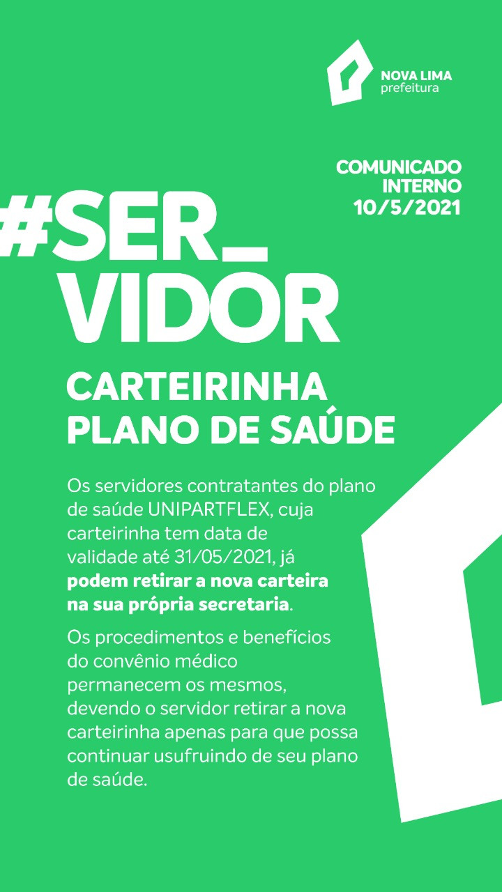 Carteirinha Plano de Saúde