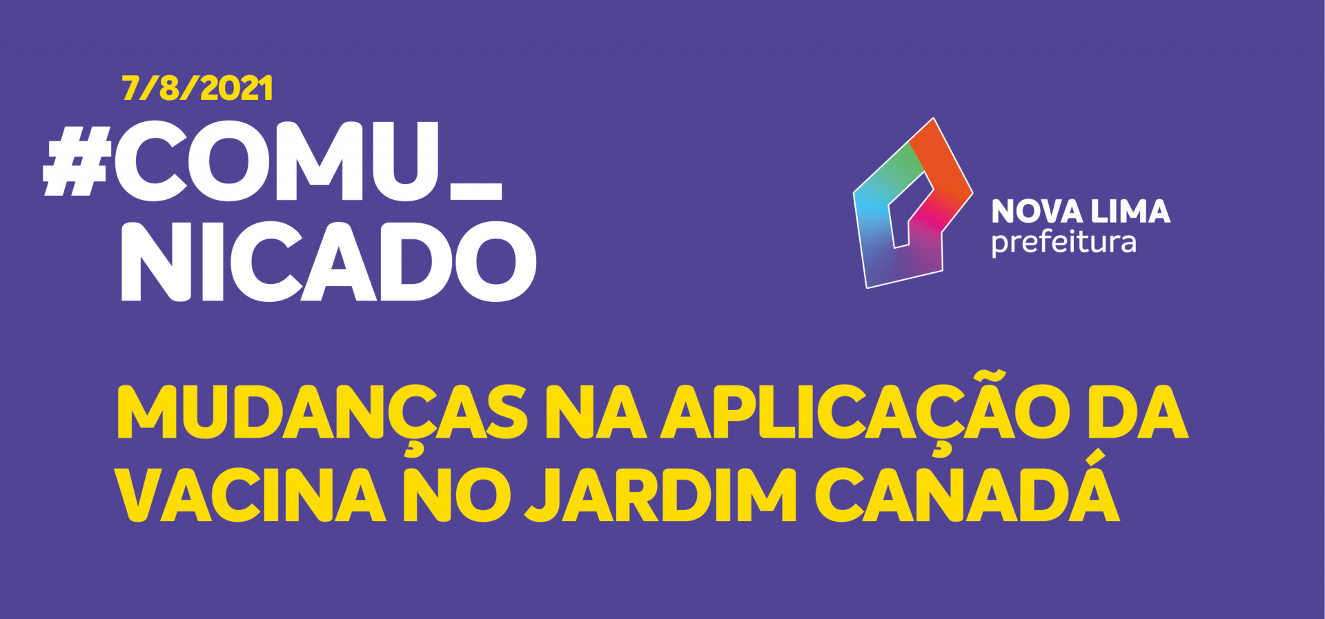 Confira os novos dias de atendimento