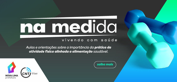 Iniciativa focará na importância de aliar alimentação saudável e atividade física
