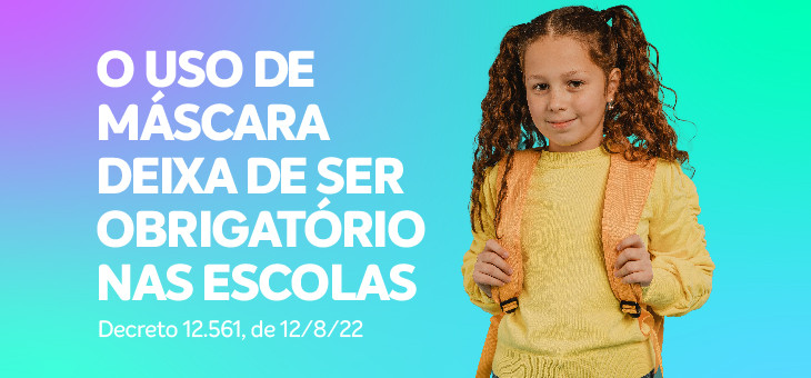 Utilização da máscara passa a ser facultativo; saiba detalhes