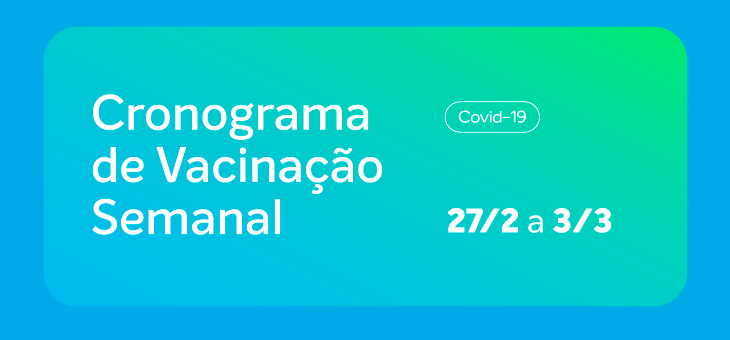 Cronograma sujeito a mudanças