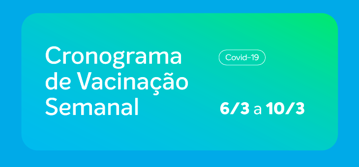 Cronograma sujeito à mudança