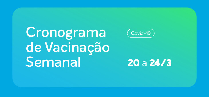 Cronograma sujeito à mudança