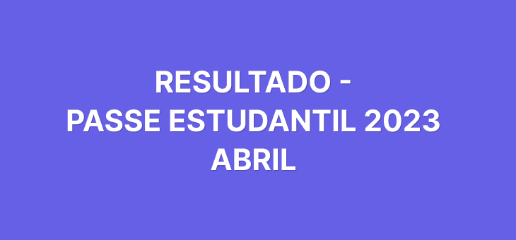 Confira a relação dos alunos contemplados