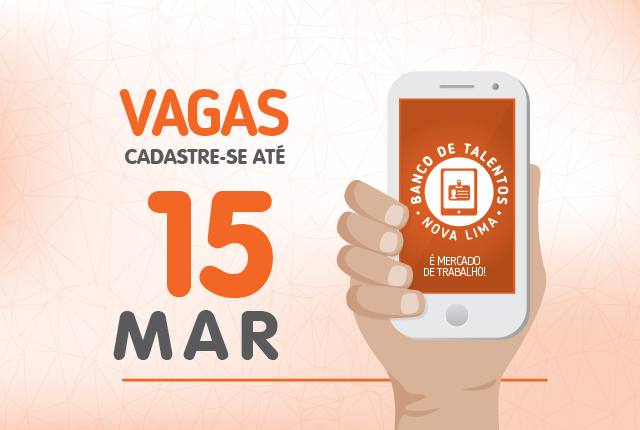 Cadastro até 15/3