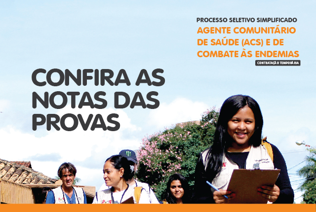 Confira o resultado das provas