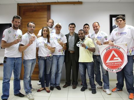  Edson Rodrigues, da Gracie Barra-NL, conquistou o vice-campeonato mundial