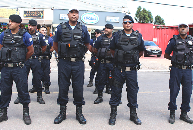 Militares do Exército participaram da solenidade