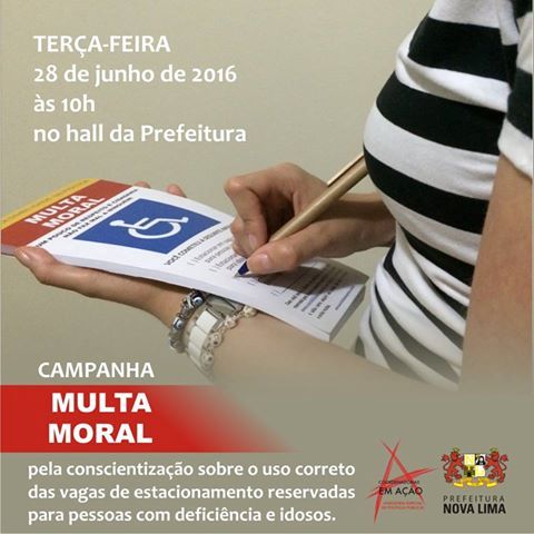 Campanha propõe a conscientização e o respeito no trânsito para com as pessoas com deficiência