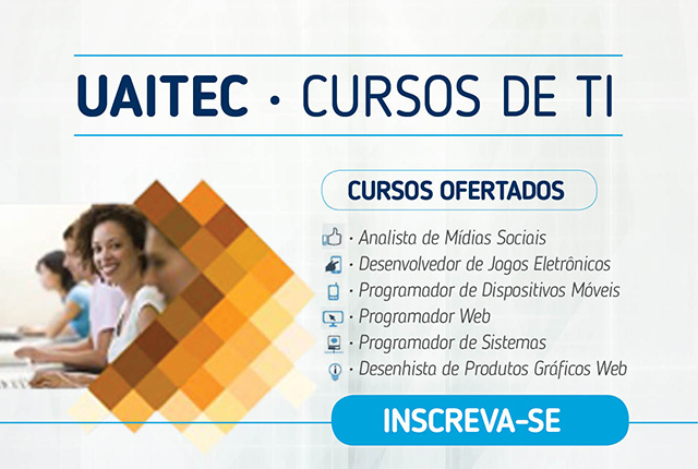 Inscrições abertas de 21/01 à 10/02