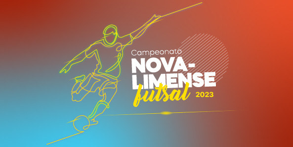Jogador chutando em fundo degradê