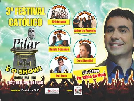 3º Festival Católico contará com a presença do Pe. Fábio de Melo 