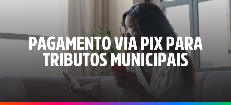 Pagamento via pix para Tributos Municipais | Prefeitura de Nova Lima